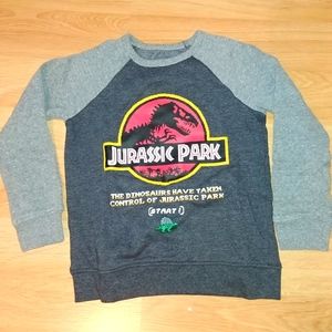EUC Jurassic Park sweatshirt Boys Size 7. Excellent condition